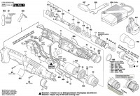 Bosch 0 602 490 639 ANGLE EXACT 6 Cordless Screw Driver Spare Parts